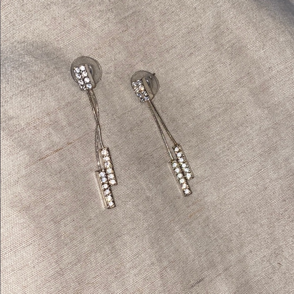 Rhinestone Drop Earrings